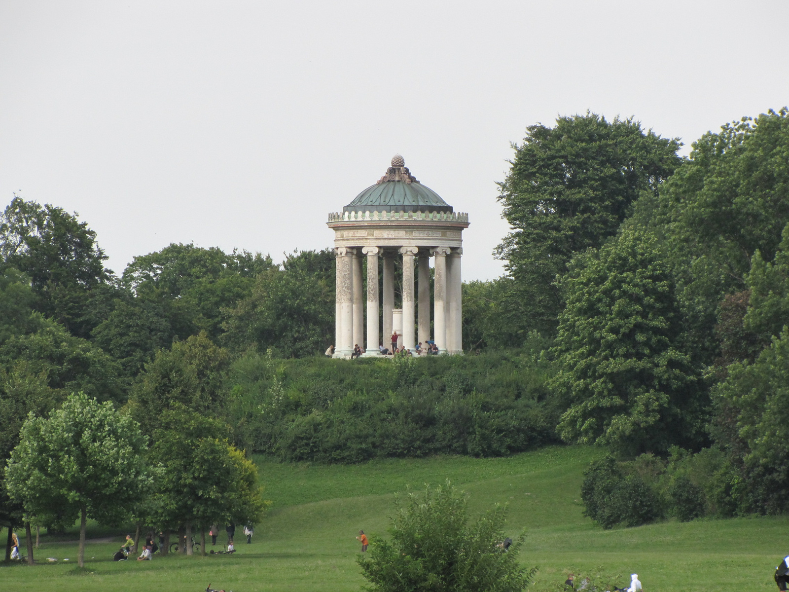 Németország, München, Englisher Garten, SzG3