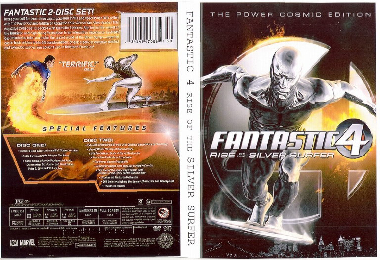 fantastic four rise of the silver surfer