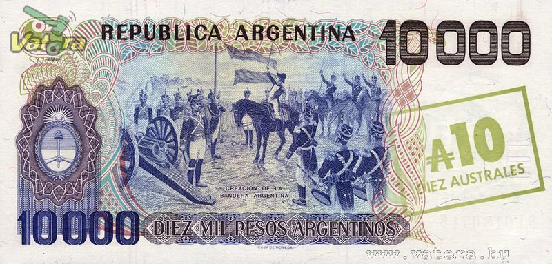 ARGENTINA 10000 Peso H