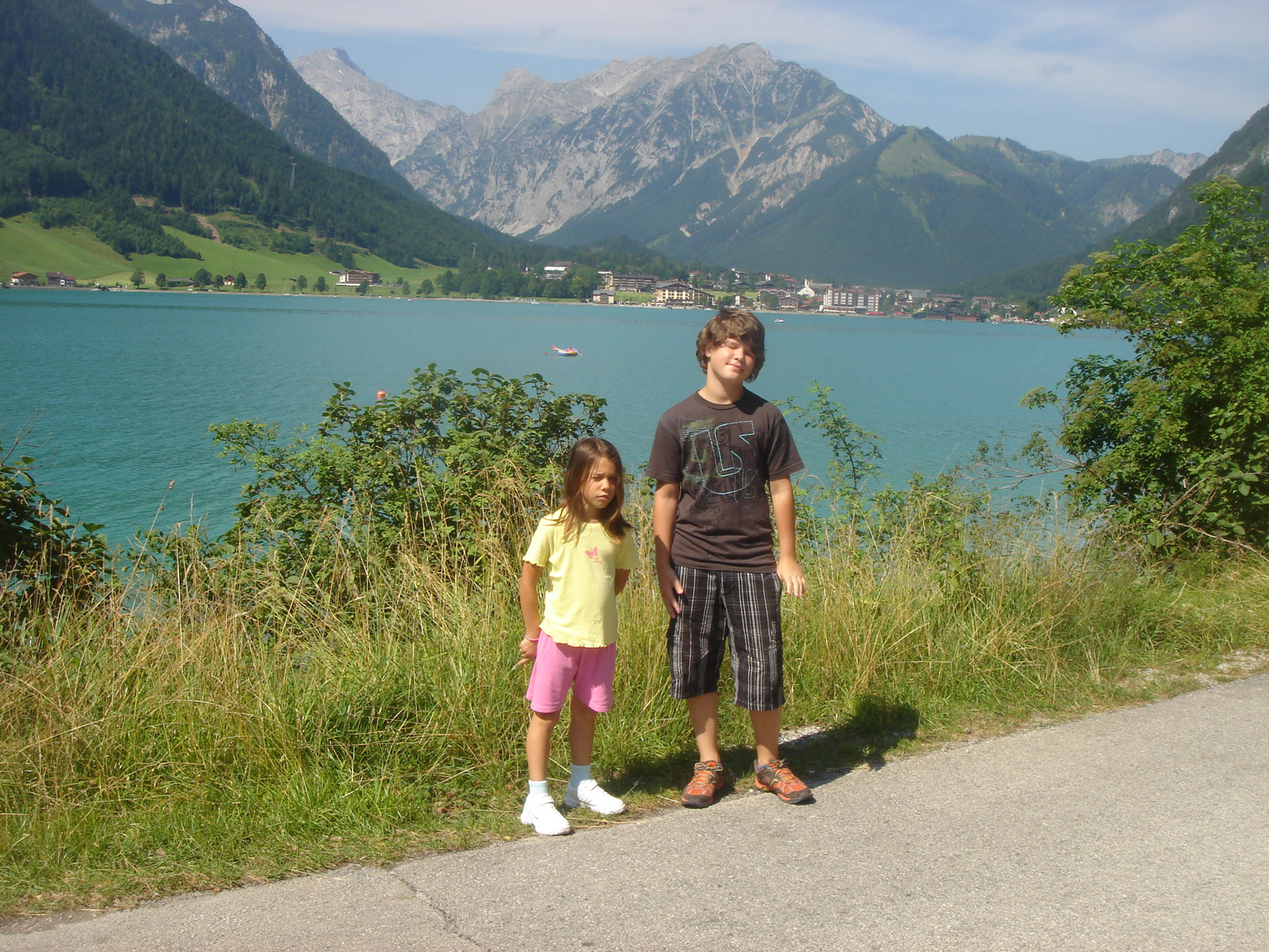 2010.07.22. Achensee Eszter+ Dani