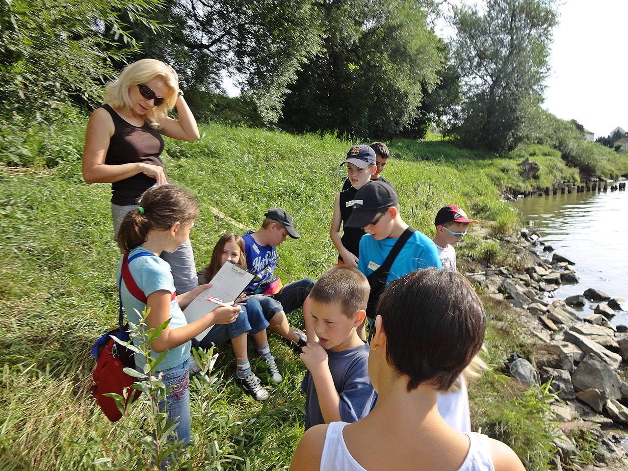 Sellőlányok a Rába partján 2011-08-08