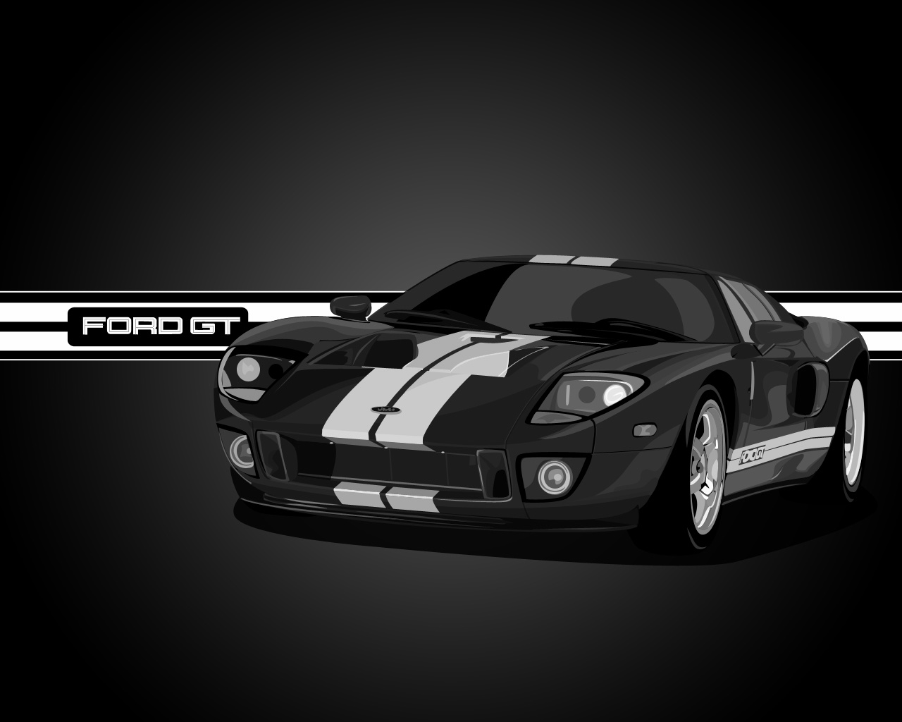 Ford GT Vector Black