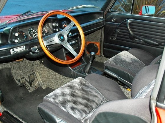 1973 BMW 2002 Interior 1