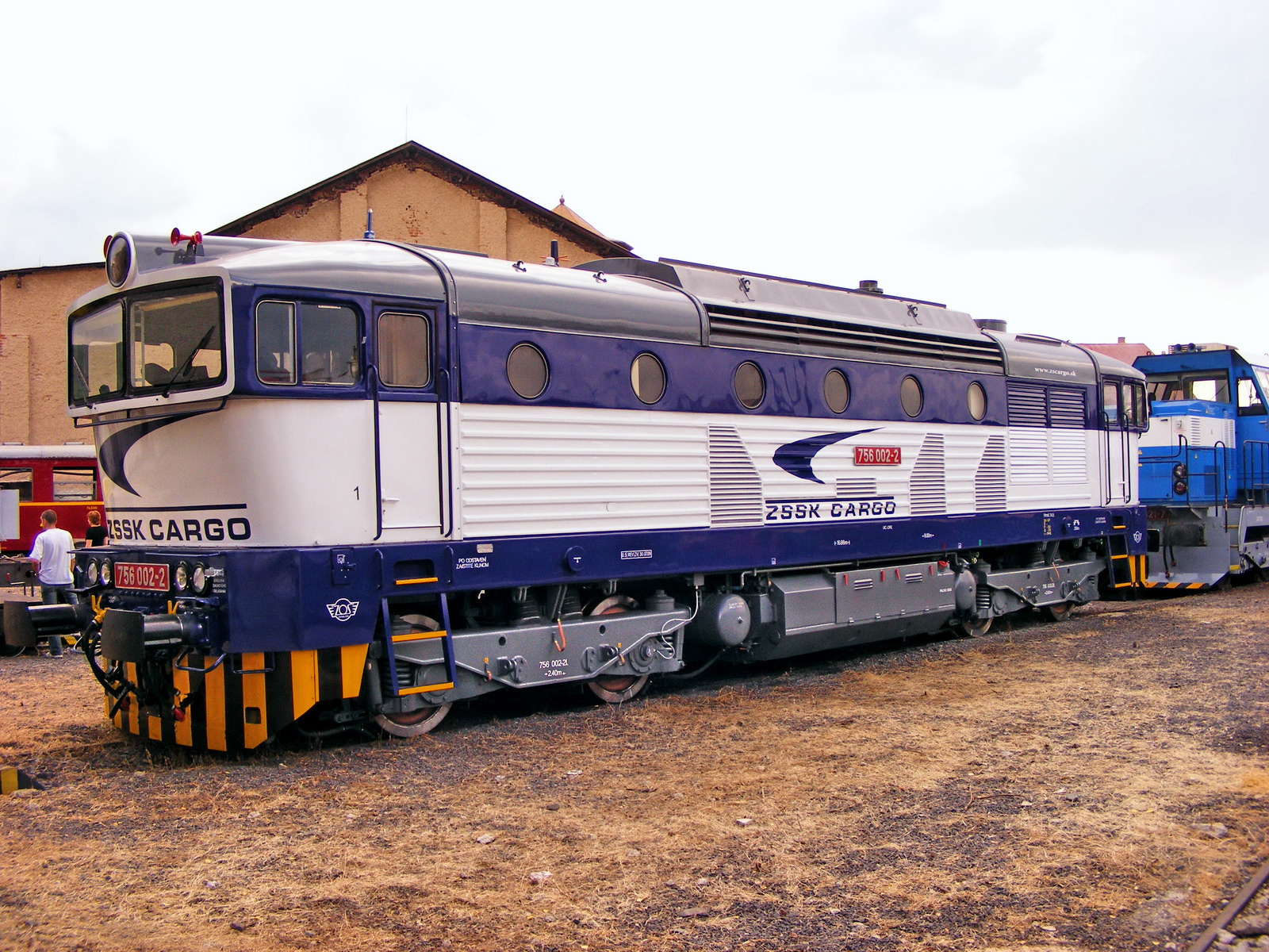 ZSSK Cargo 756 002, Zvolen (Zólyom), 2009.09.12