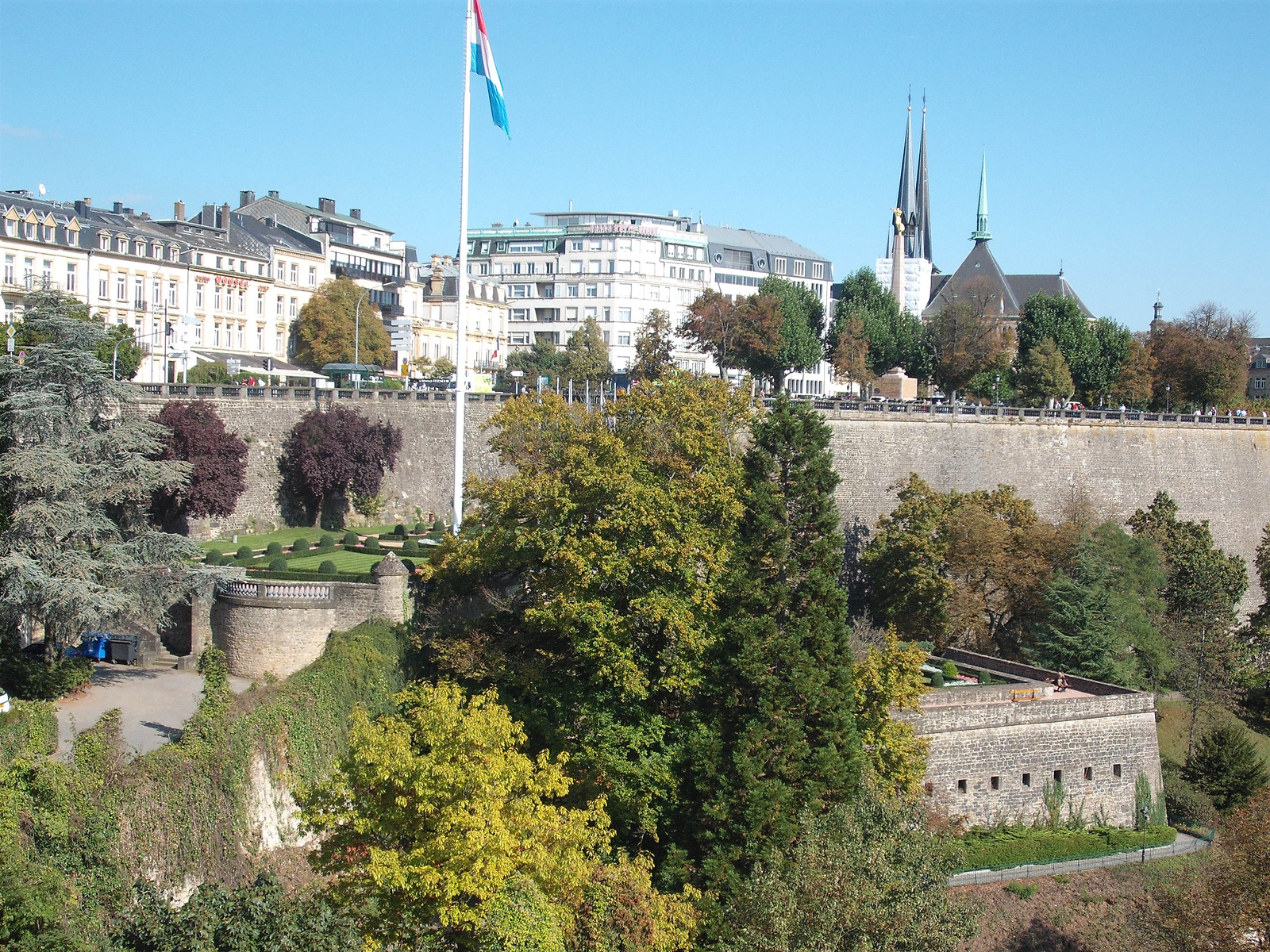 Luxembourg Látkép a viaduktrol