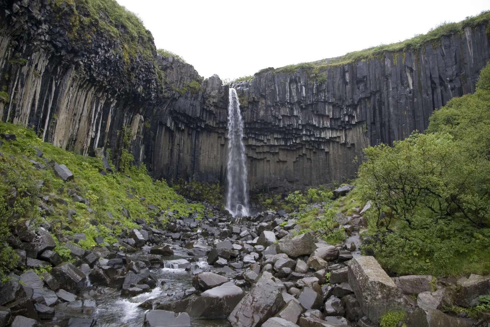 Orgonasíp vízesés, Izland