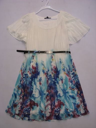 90801A-28 GUCCI BLUE SILK DRESS SIZE 2 4 6 PRICE USD 42[2]