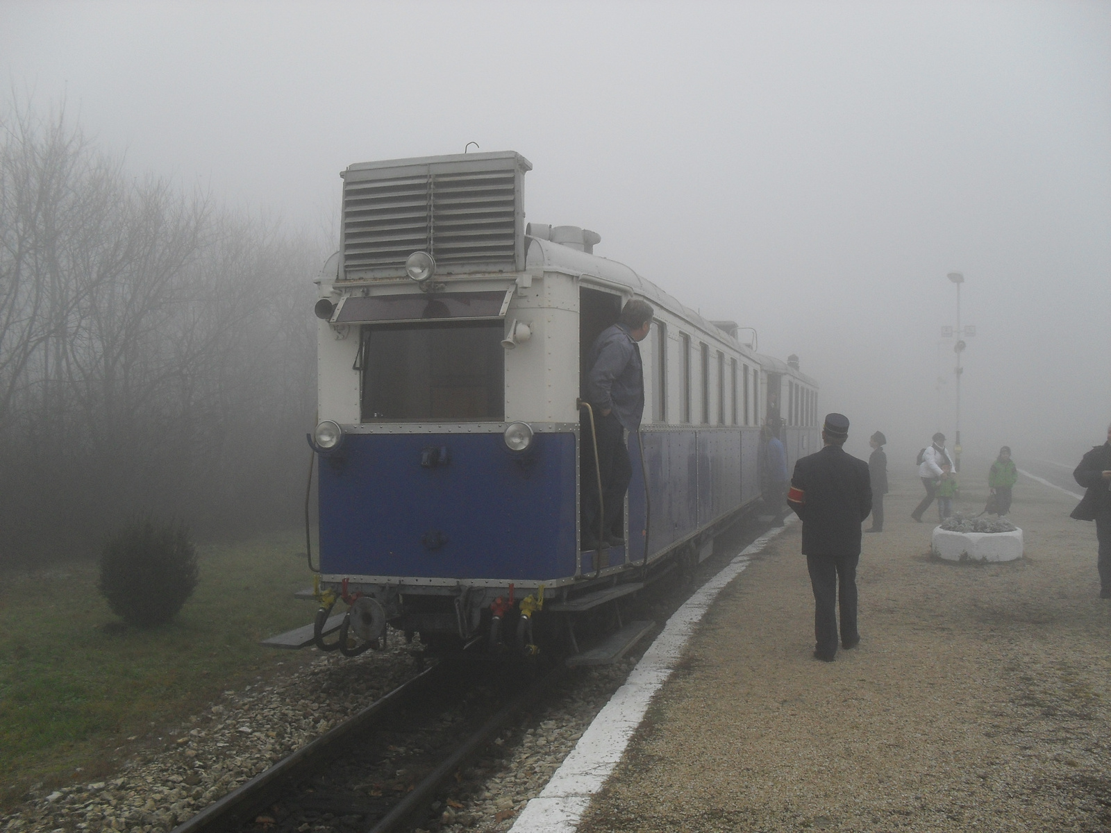 Széchenyihegy, hatalmas köd
