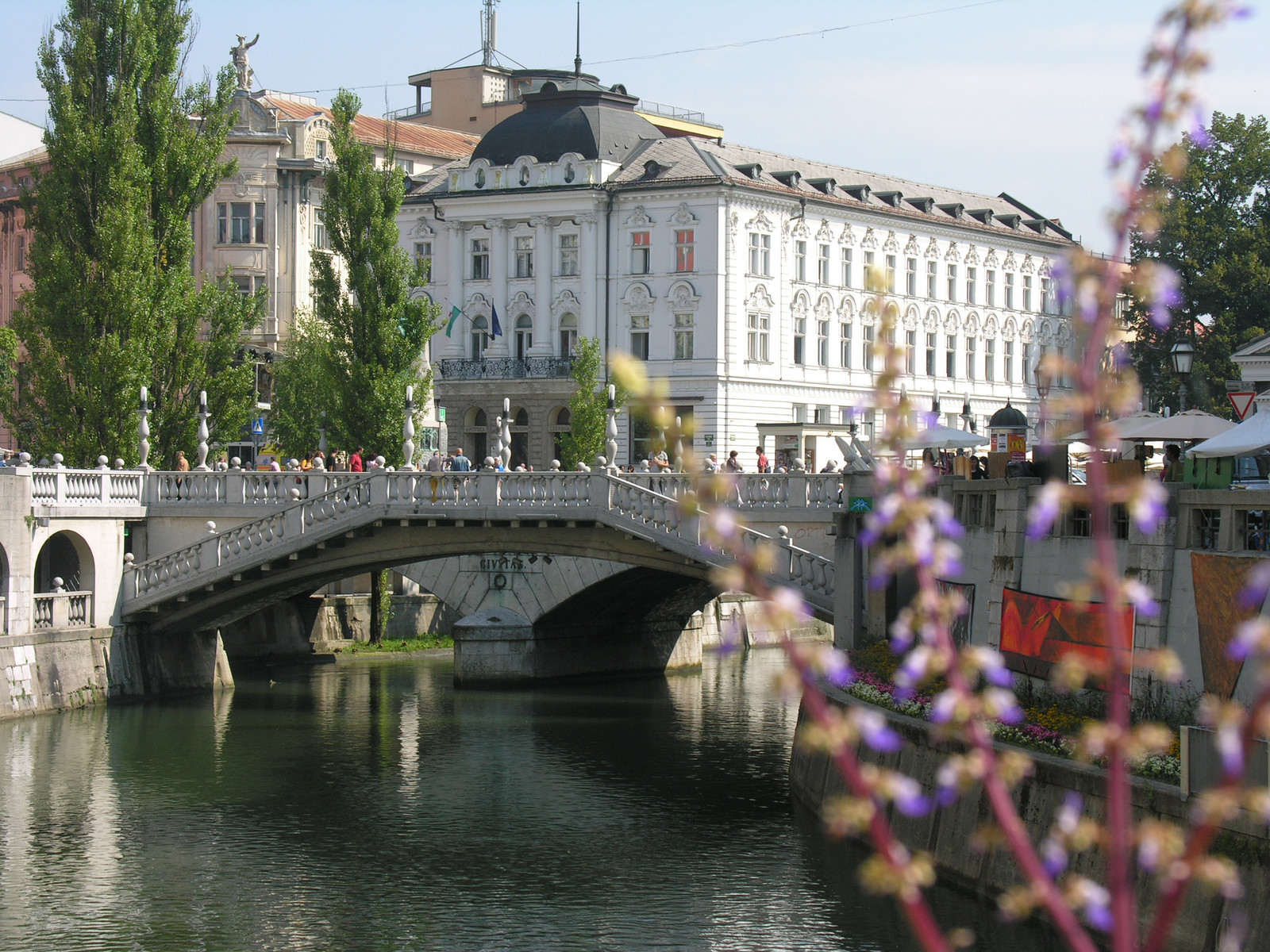 Ljubljana - Tromostovje (Hármas híd)