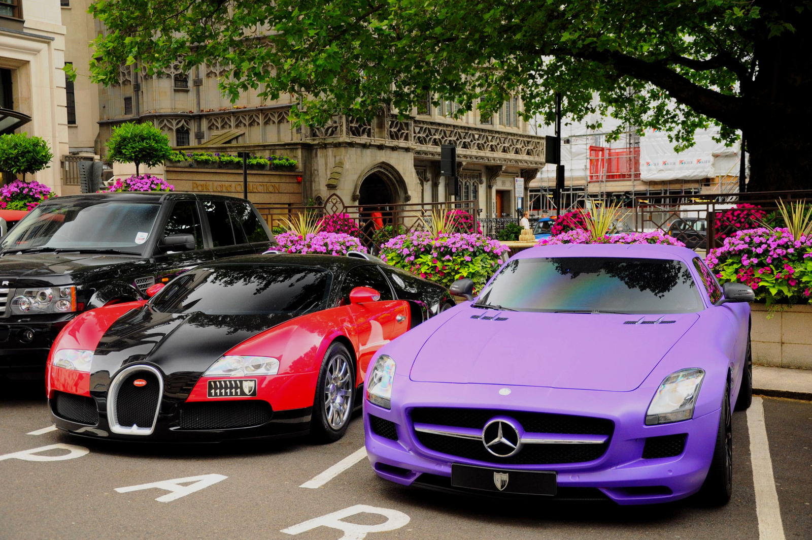 Bugatti Veyron & Mercedes SLS