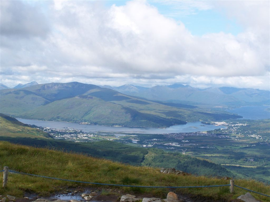 Aonach Mòr, Fort William, Loch Linnhe, Loch Eil