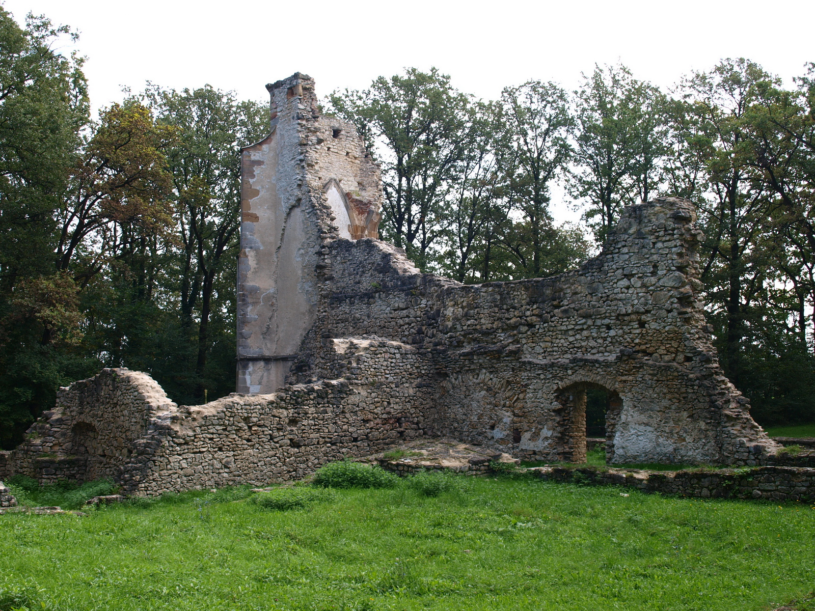 Nagyvázsony, pálos kolostor romja 06