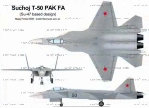 Sukhoi T 50 PAK FA Fifth Generation Fighter D