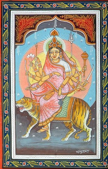 chandraghanta navadurga the nine forms of goddess pl05 (Medium)