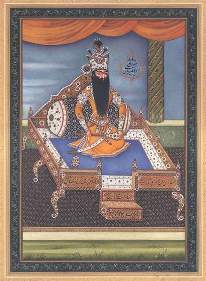 portrait of a persian king mi61 (Medium)