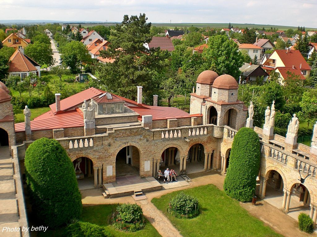 Bory vár látvány a toronyból