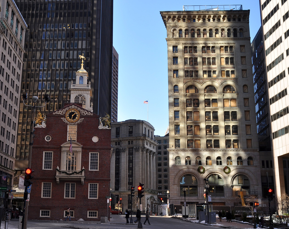 Old State House + Ames Building 2