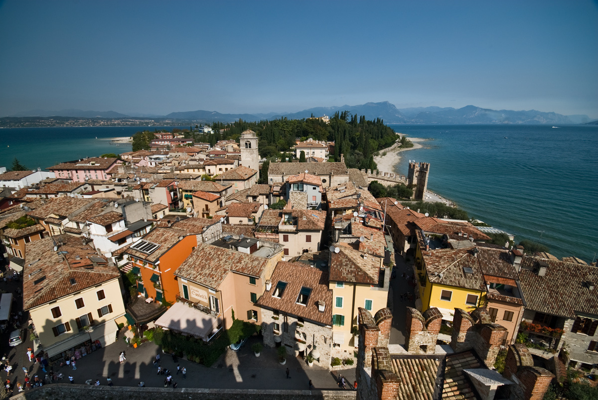 Sirmione a toronyból