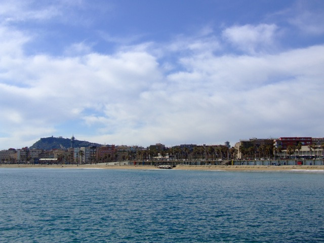 Barceloneta partja, part nelkül